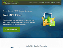 Tablet Screenshot of free-mp3-joiner.com